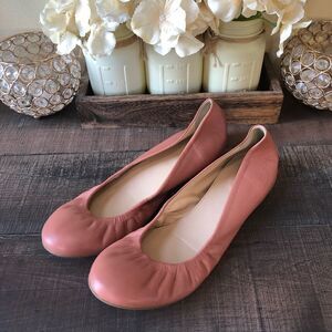 J Crew Leather Ballet Flats